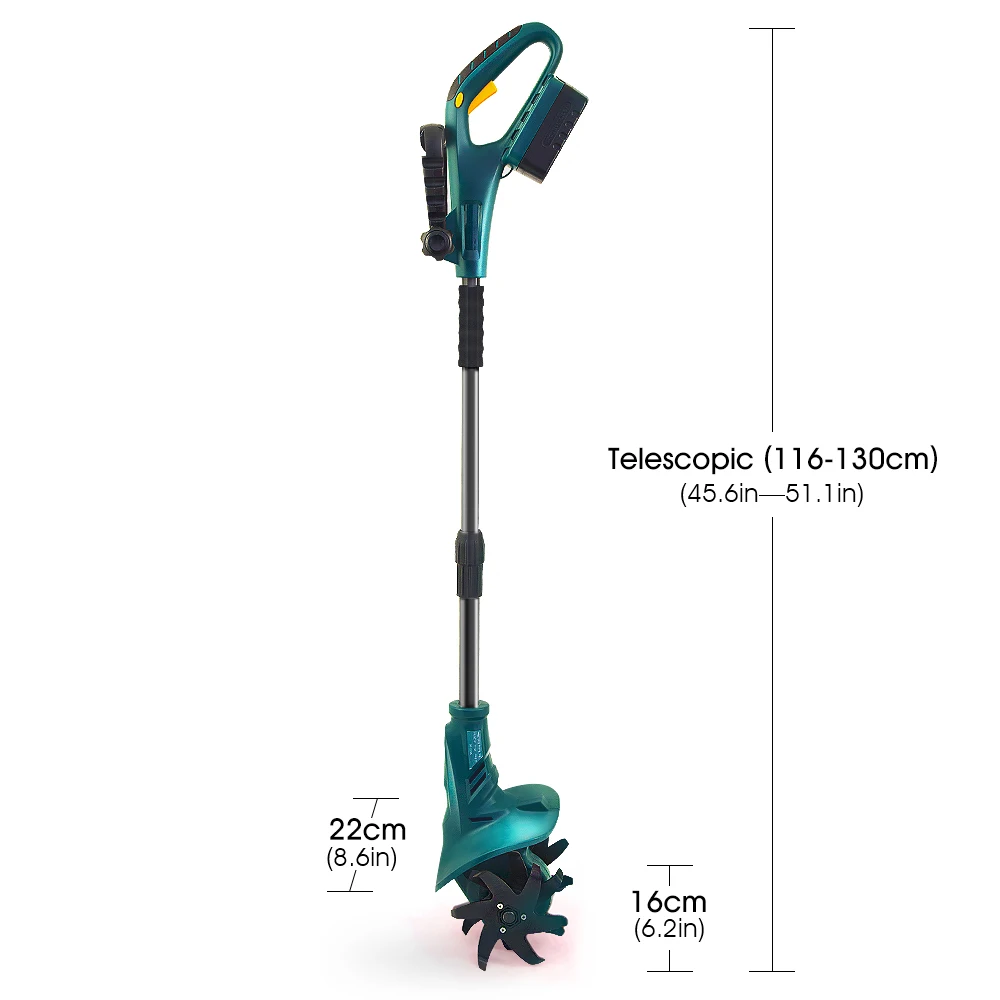 
Factory Supply Mini agriculture Cultivators Backpack Power Tiller / Electric Tiller 