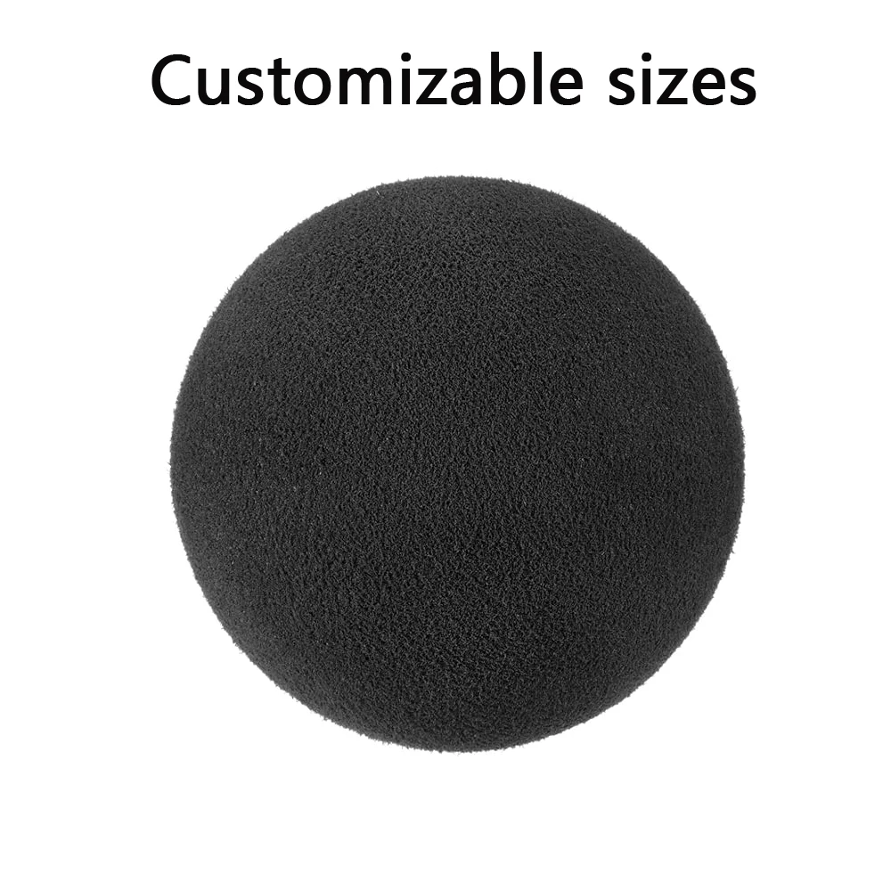 Индивидуальная индивидуальная тренировочная тренировка EVA Foam Ball black-Губка для тренировок в помещении