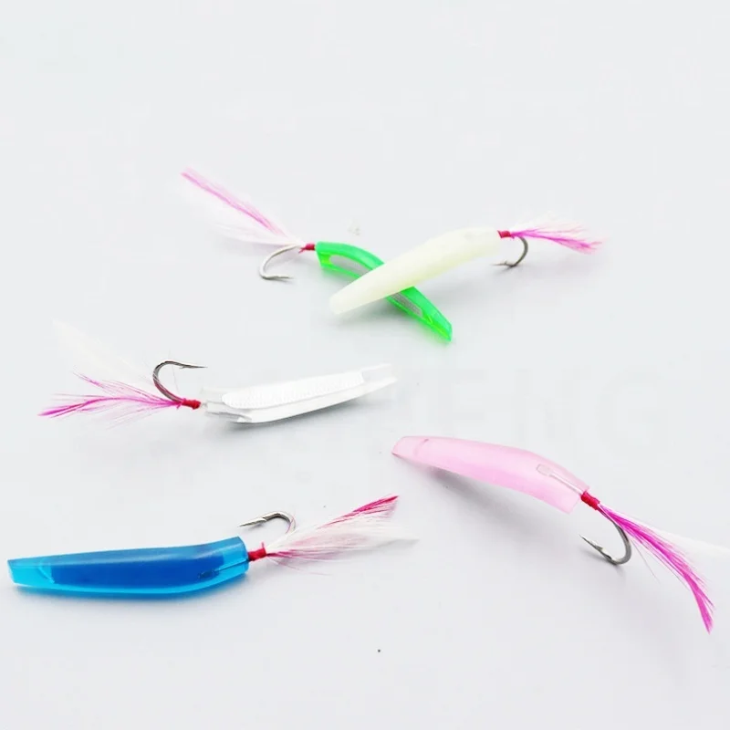 Artificial japanese Hard Bait Jet Head Trolling Sabiki hook  Rigs saltwater fishing sabiki rig Bow Angle Lure Deep Sea Fishing