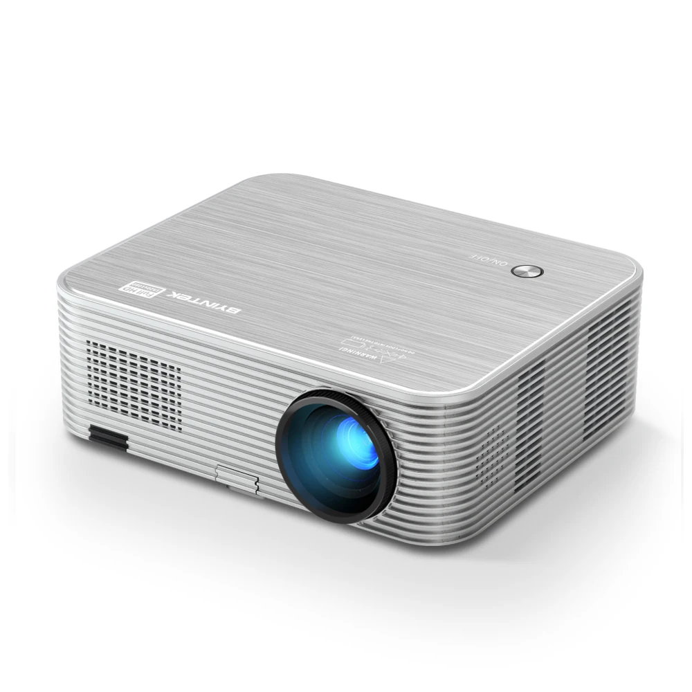 Byintek K15 основной Full HD 1080P видео проектор голограмма LCD WIFI Beamers (40USD дополнительно для смарт-версии со встроенным Android)
