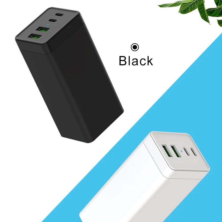 Logo Accepted 100W Portable Laptop Charger 100W Gan PD Wall Charger Adapter