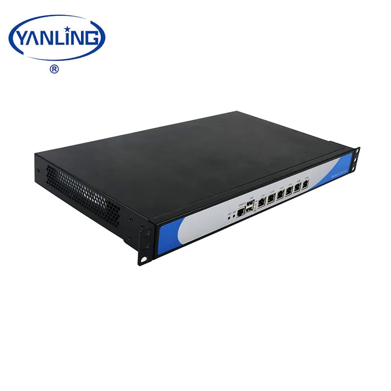 YanLing брандмауэр Z87 чипсет поддержка 16 ГБ оперативная память с 6 gigabit lan pfsense