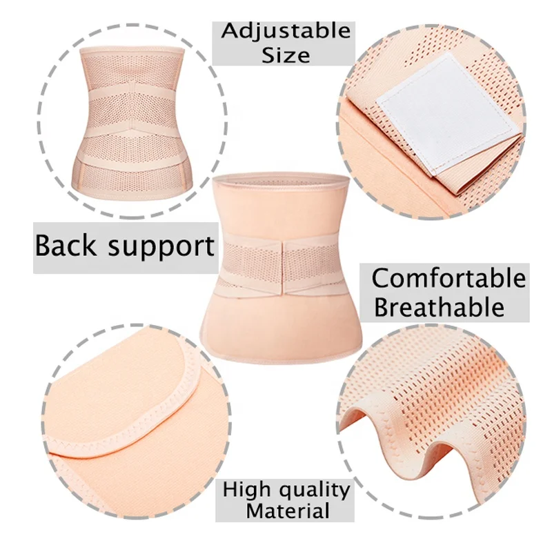 Women Postpartum Belly Band Shaper Abdominal Binder C-Section Body Recovery Belt Wrap