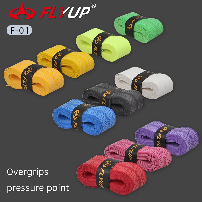Wholesale Dry feel Tennis Racket Overgrips pressure point badminton Racquets Thin Type Over grip