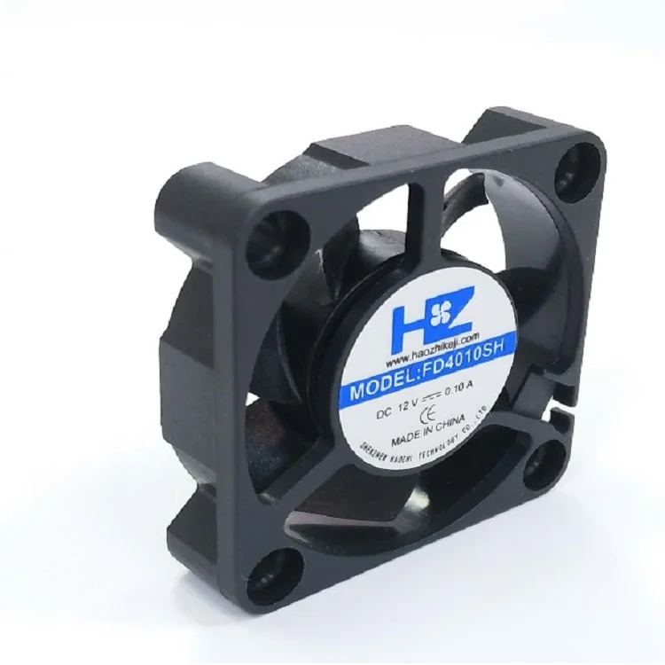 
Китайский производитель 40 мм 40x40x10 мм 4010 dc 5v 12v осевой охлаждающий микровентилятор для 3D-принтера 