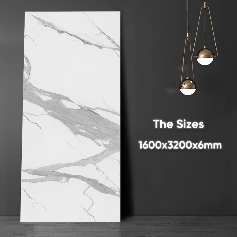 Realgres White Porcelanato Full Body Matt Tiles For House Panel Fliesen 1600*3200 Interior Wall Porcelain Slabs
