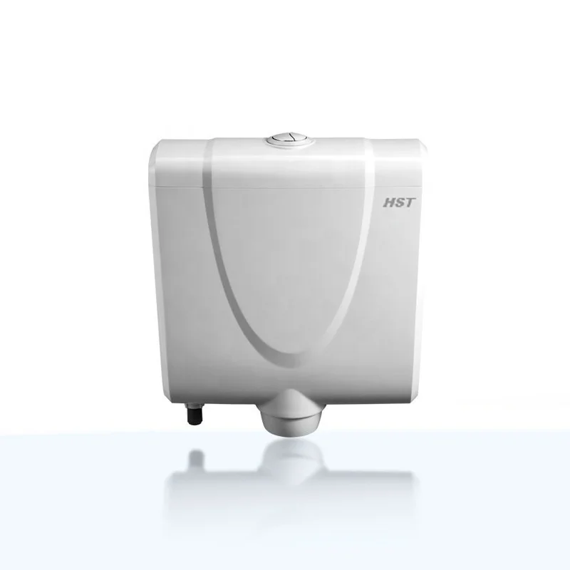 Wall hung Cistern HS686 Dual Flush WC Toilet Water Tank Plastic Cistern PP Plastic Flush Cistern