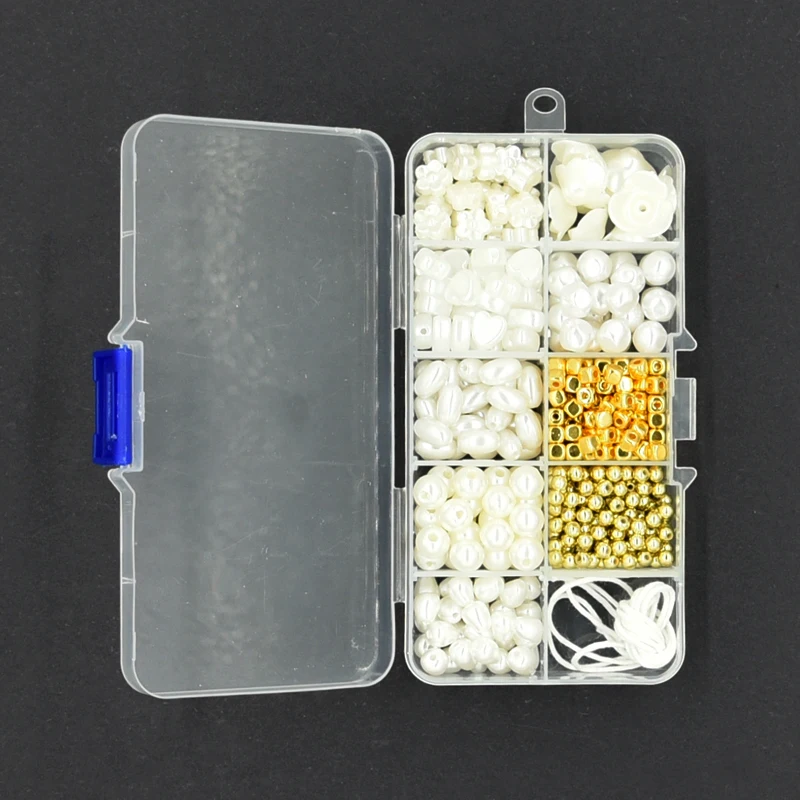 Hot Selling New Style ABS Plastic Beads Set DIY Jewelry Accessories Bracelet Necklace Production Materials