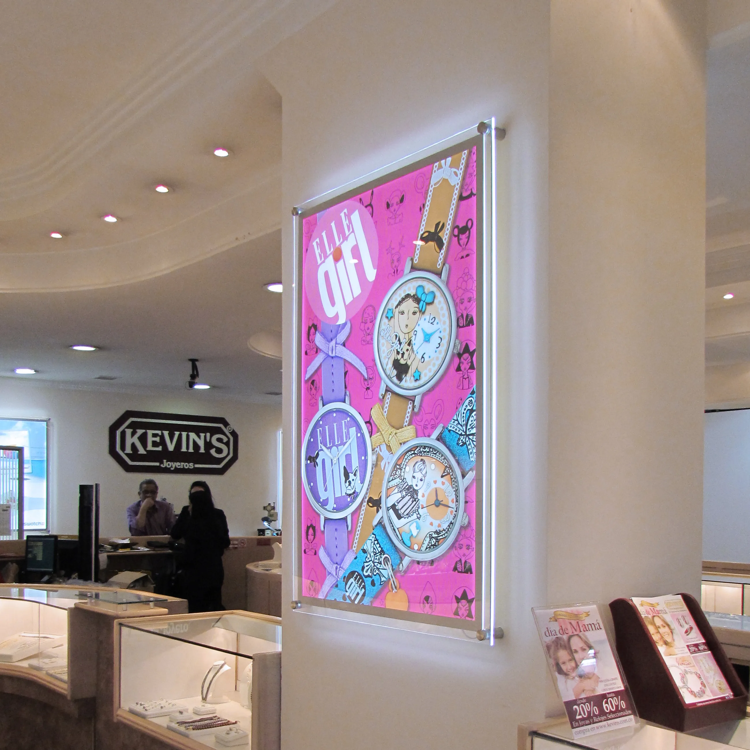 Guaranteed Quality Acrylic Crystal Light Box Rgb Crystal Light Box Large Size Led Crystal Light Box For Mall for A1 size