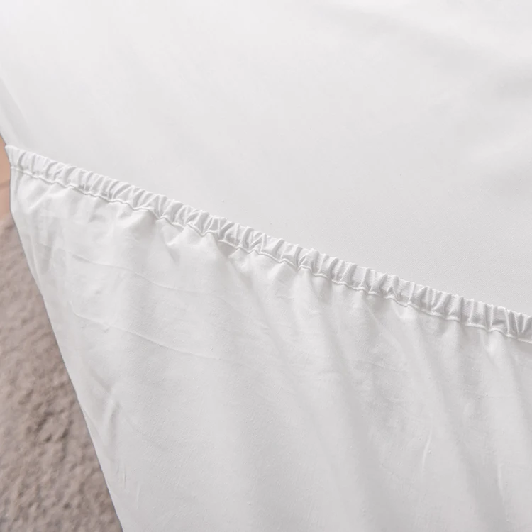 Hotel fitted size online sale 100% cotton bed sheets from china supplier