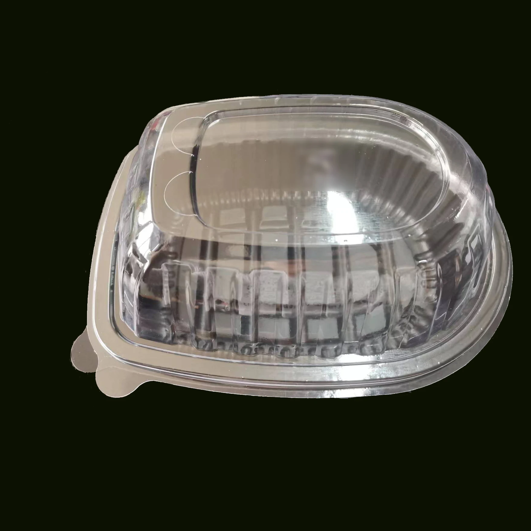 Hot sale microwave safe one time plastic food container roast chicken box