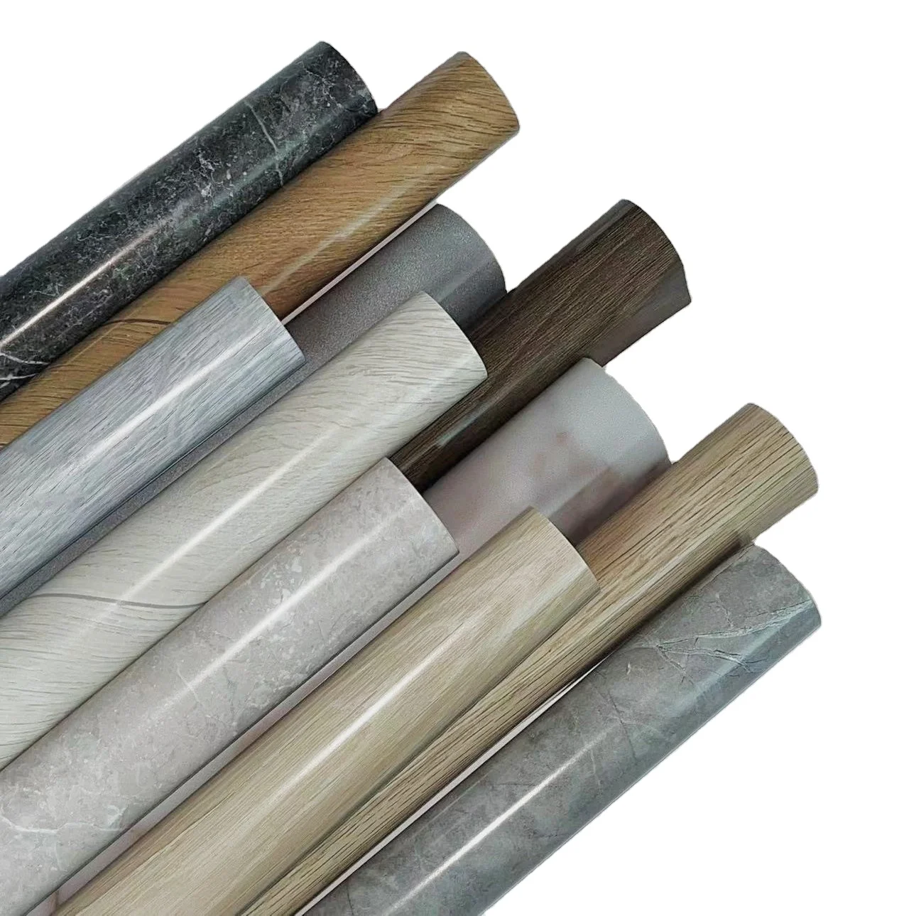 Factory direct sales of high-quality oak wood grain PVC film roll and furniture waterproof and mildewproof PVC composite film