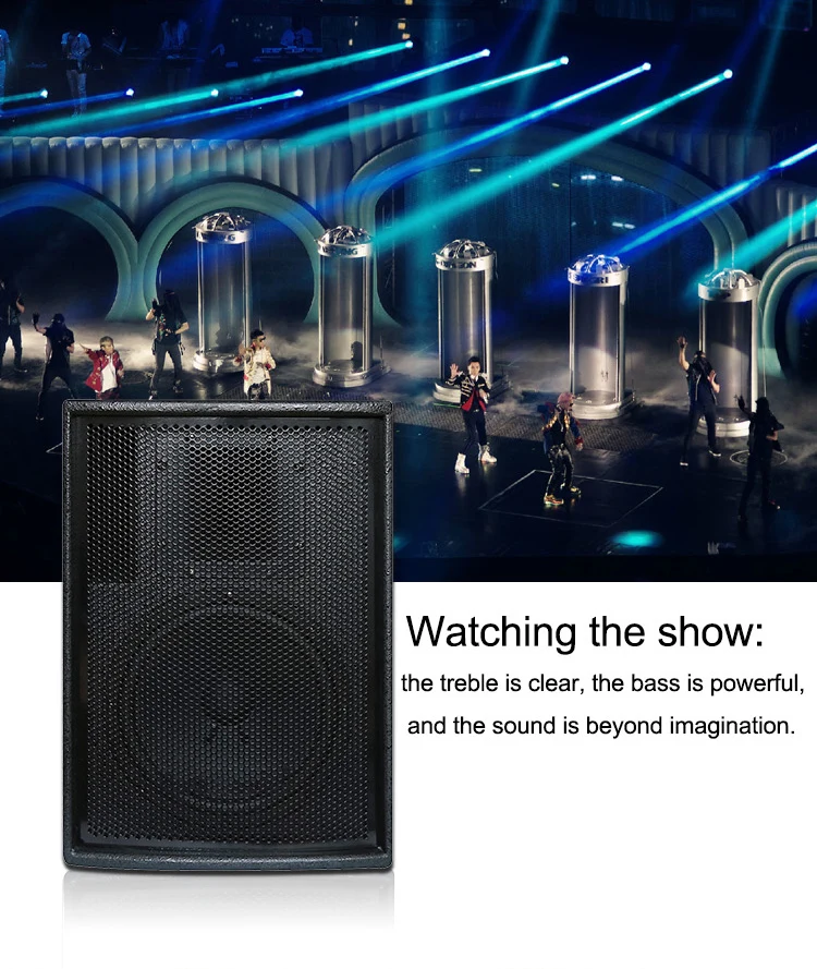 10inch sound studio monitor speaker professional speaker