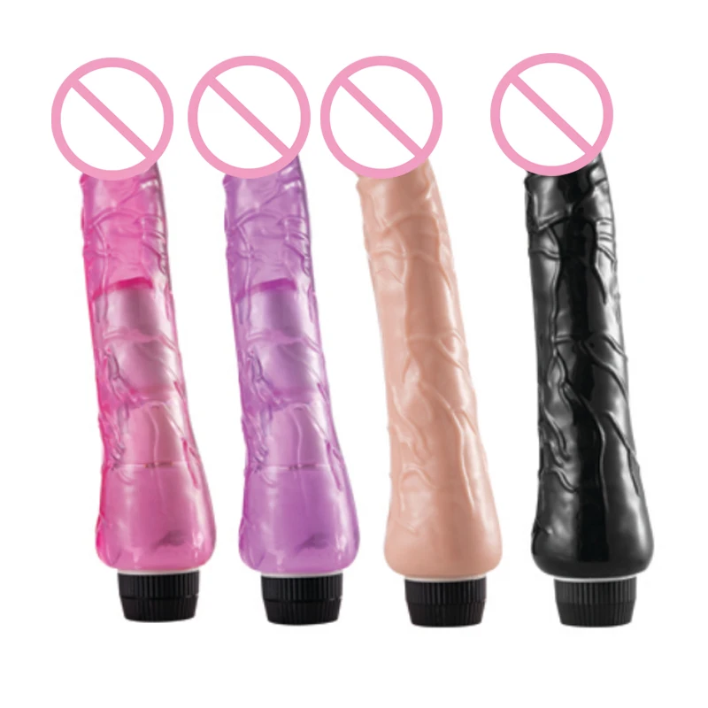 25 см (9 84 дюйма) длинный тонкий Вибратор фаллоимитатор горячая Распродажа женские секс-игрушки вибратор оптовая цена на