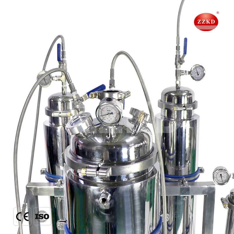 Butane Hexane Solvent Extraction Cbd Oil Extractor Closed Loop BHO