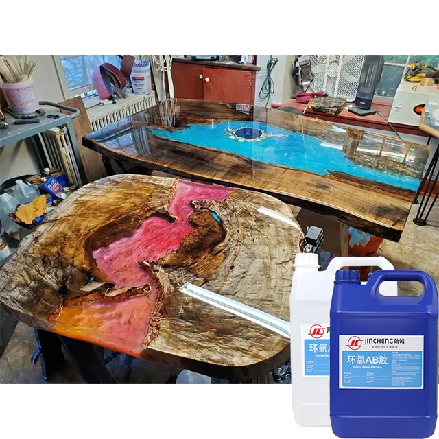 1 галлон, кристально прозрачная столешница, комплект из эпоксидной смолы, покрытие дерева, художественный блеск, эпоксидная столешница, «сделай сам» столешница, эпоксидная смола