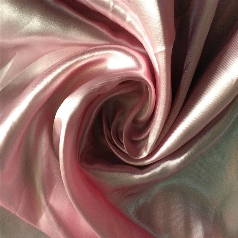 high quality smooth hand feeling dress material acetate satin fabric