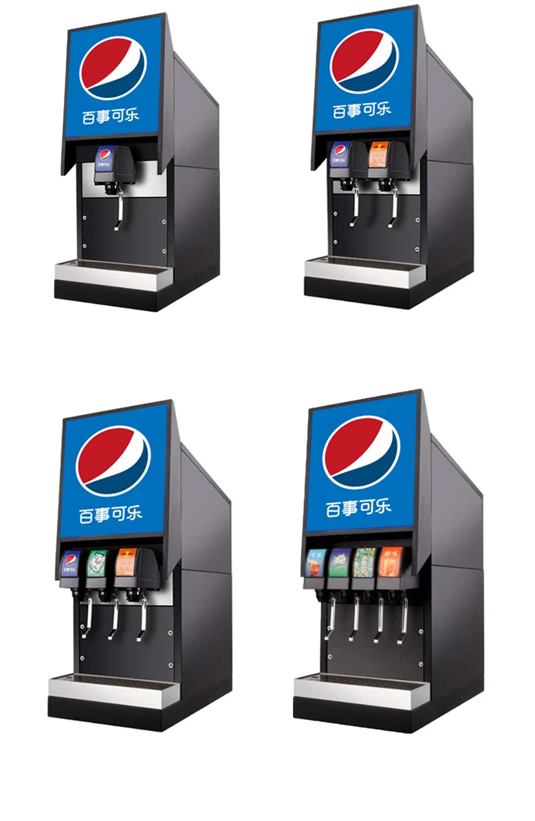 Automatic 1 Flavor Coke Dispenser Carbonated Beverage Soda Fountain Machine  Freezer Drink