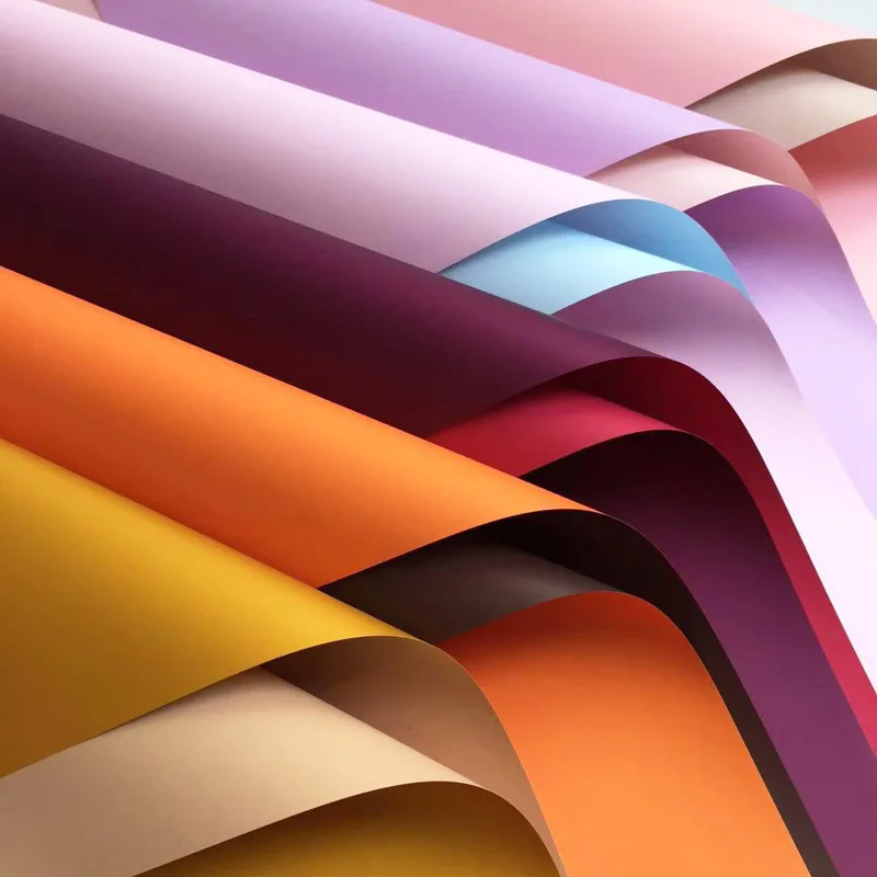 Series Korean Matte Waterproof Ready to Ship Flower Wrapping Paper