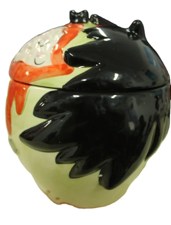 Wholesale custom handmade ceramic sugar jar candy jar holiday gift