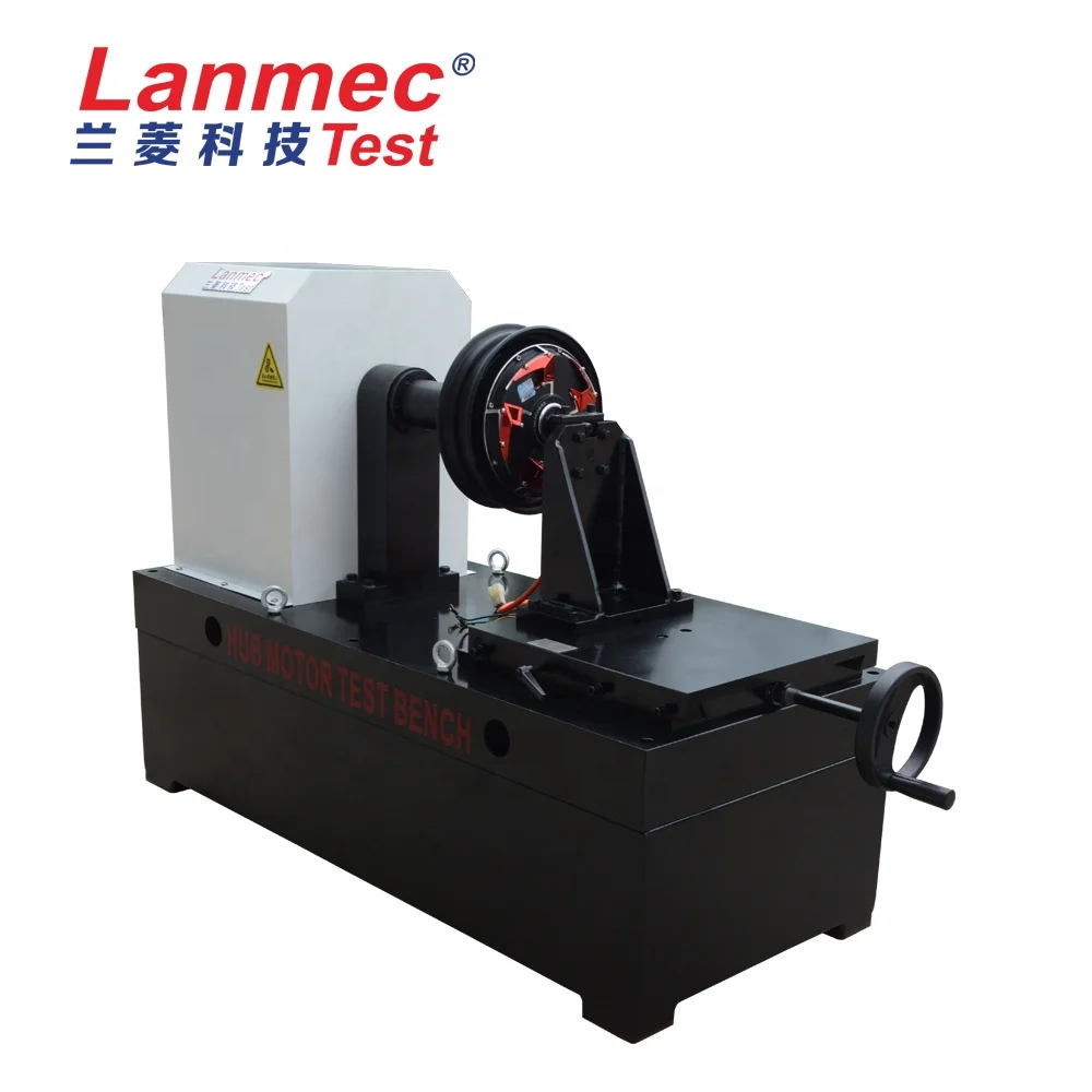 Manufacturers supply motor test benches for wheel hub testing