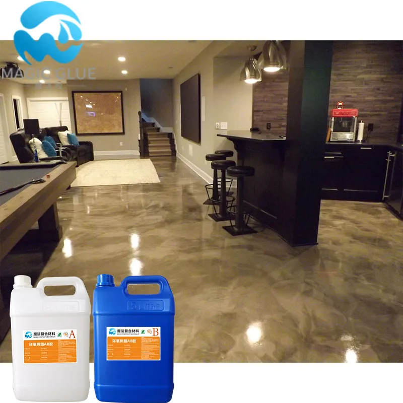 Self-leveling wholesale epoxy resin for floor coating