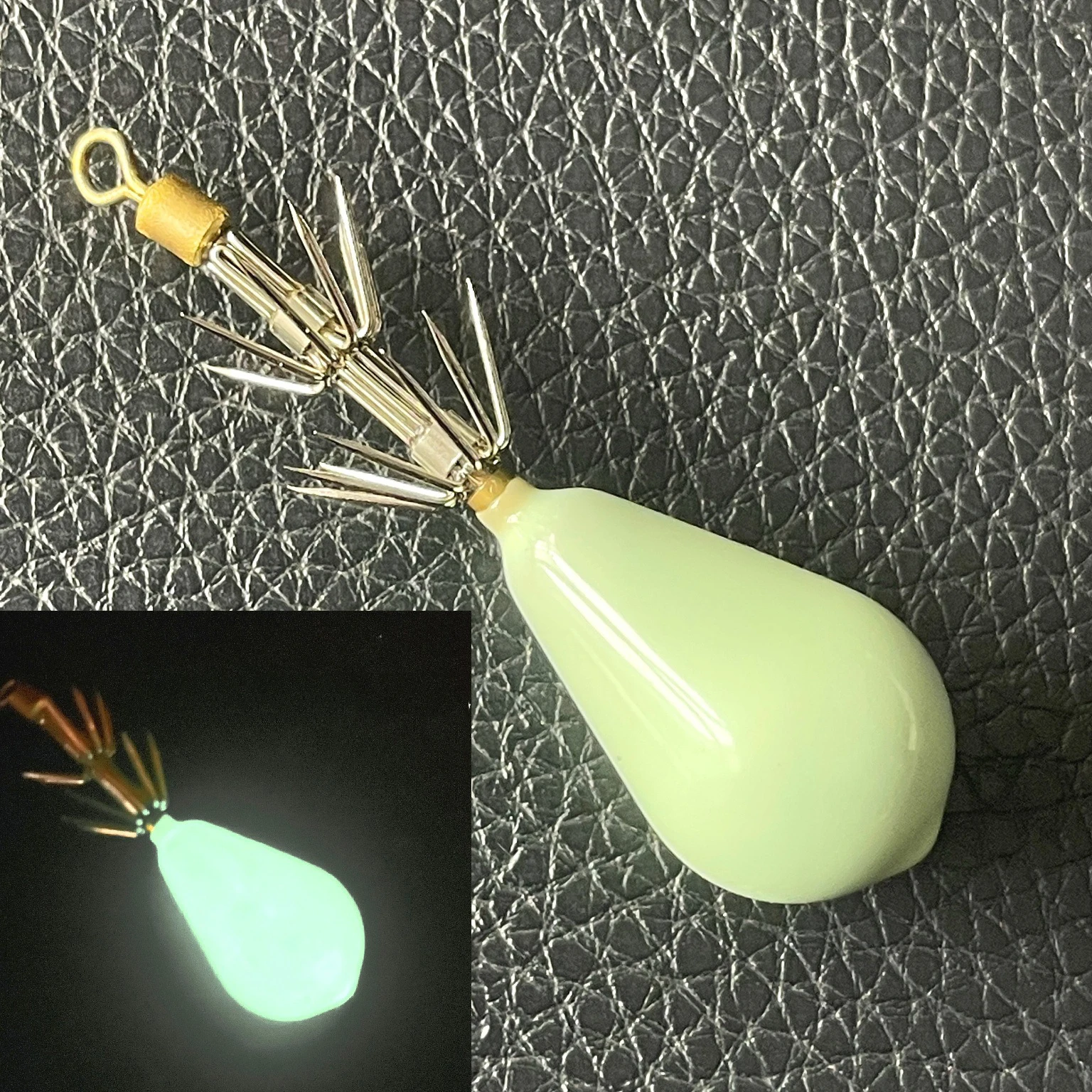 Occlaw squid hook eight claws luminous Octopus ball jig sea fishing lures fishhook 2021 popular in Korea GY02