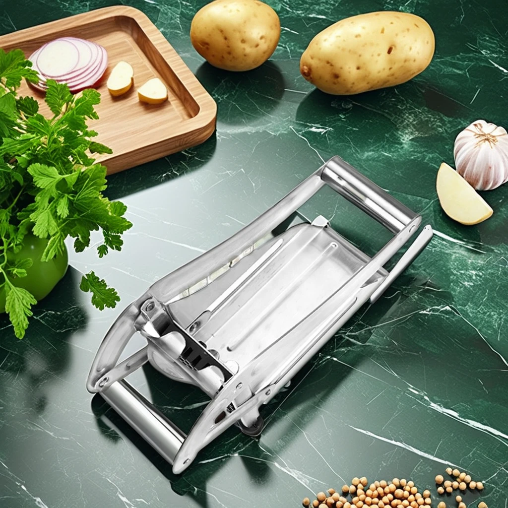 Factory Price Stainless Steel 2-Blade French Fries cutter potato french fry cutter machine