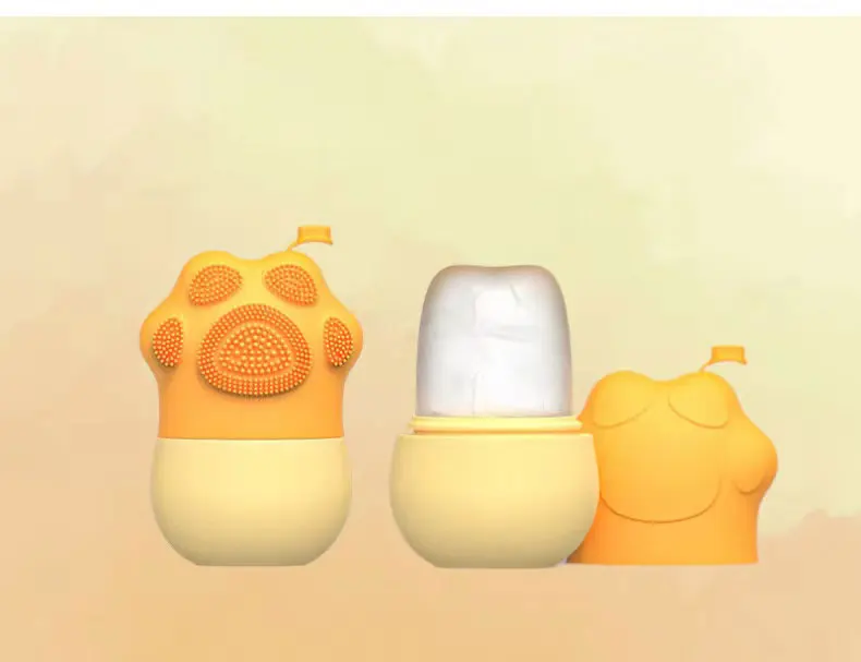 Custom Logo Ice Cube globes Face Beauty Eye Massage Silicone Ice Facial Cube Massage Roller