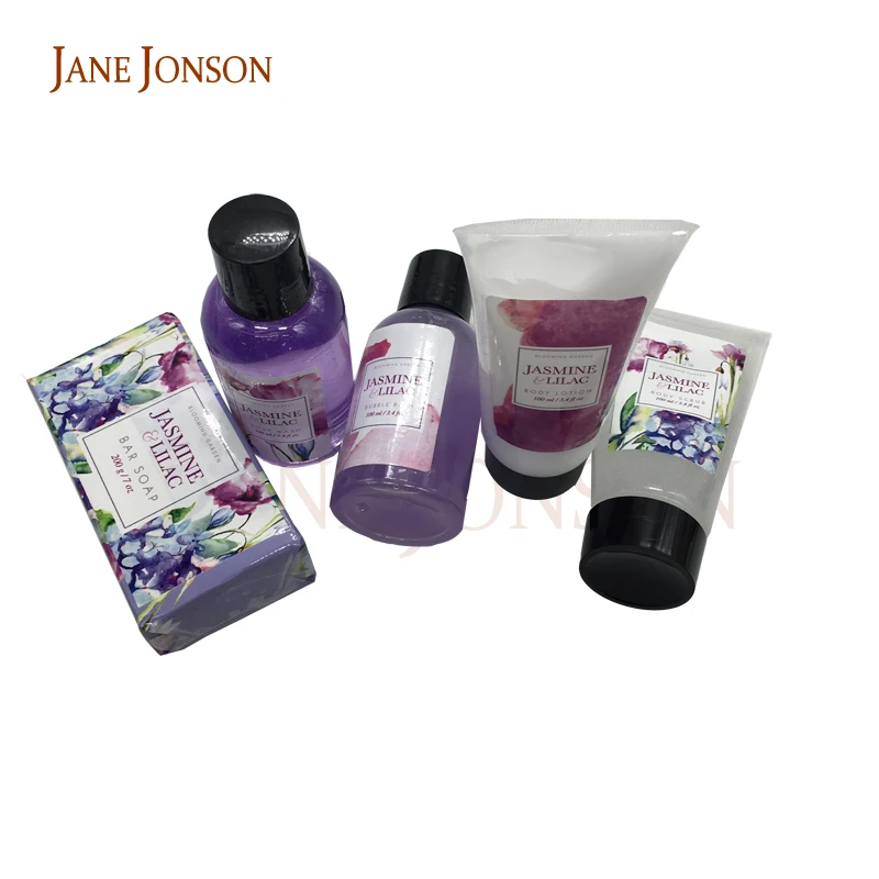 Spa Products Bathroom bathrobe special mothers day Soap Cute Jasmine Bath SPA Gift Set For Home Use