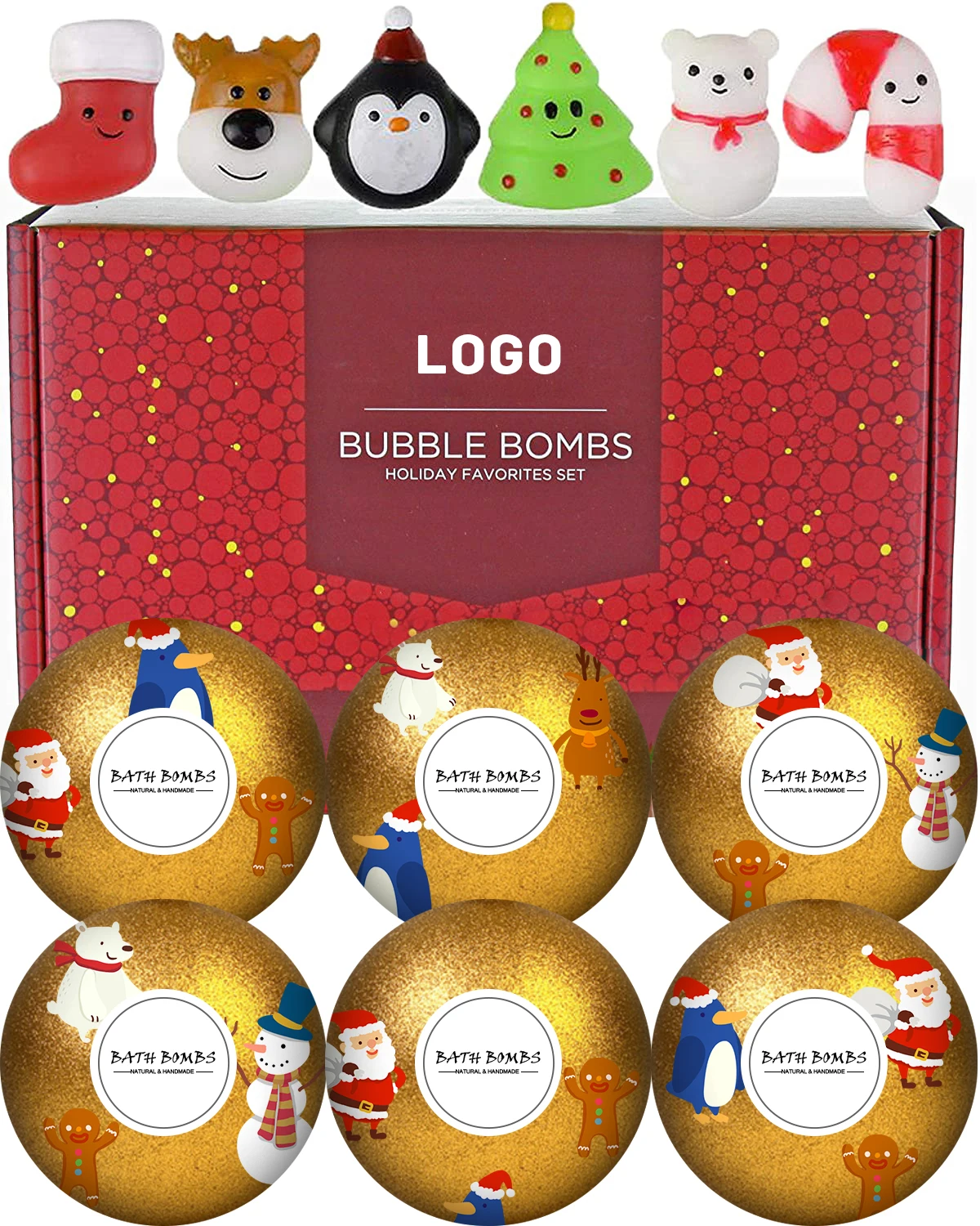  OEM Best Selling Wholesale Private Label Colorful Ball Set With Toys Inside For Kids Natural Vegan Bubble Fizzy Organic