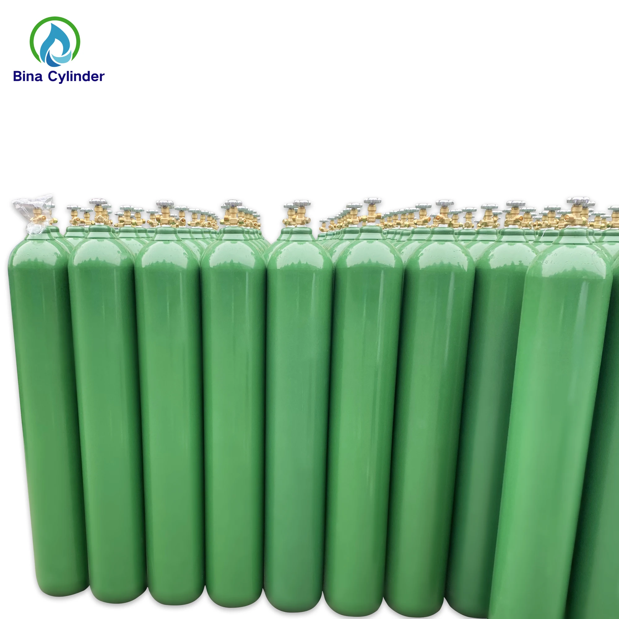Китай, Лидер продаж, высококачественный кислородный медицинский газовый баллон Bina на 40 л, 50 л, 47 л, в наличии