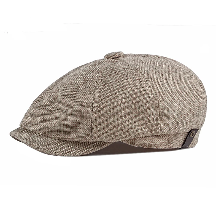 New Retro Newsboy Caps Men Octagonal Hats British Painters Hats
