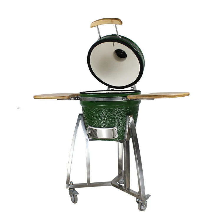 AUPLEX 16' Portable OEM Ceramic Kamado BBQ Smoker Cooking Outdoor Grill Kitchen