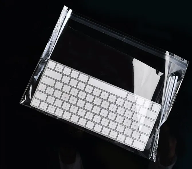 Thick Clear Resealable Cellophane Self Adhesive Seal Poly Bags for Cookie,Packing