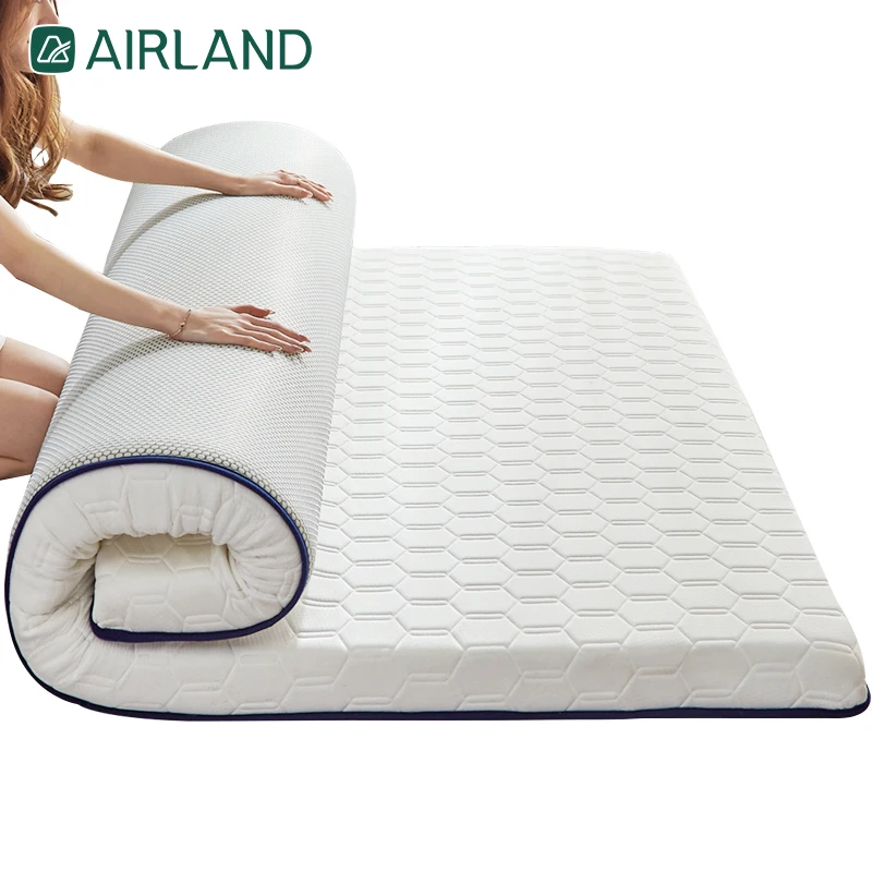 Full Twin Size Bunk mattress memory foam quilted mattress fabric School hospital Mattress in a Box