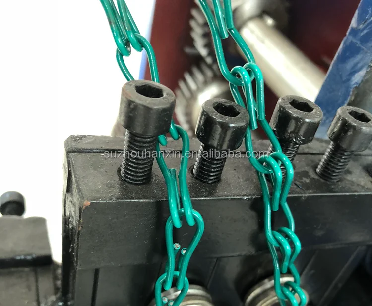 Full Automatic Mechanical Metal Iron Wire Ball Steel Chain Making Machine