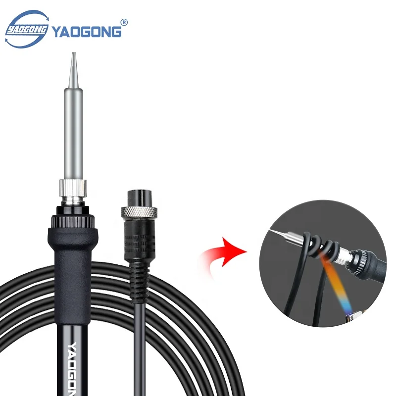 YAOGONG 936A ESD Safe Lead Free 60W Adjustable Temperature Electric Solder Iron Mobile Phone Repair Tools Soldering Station