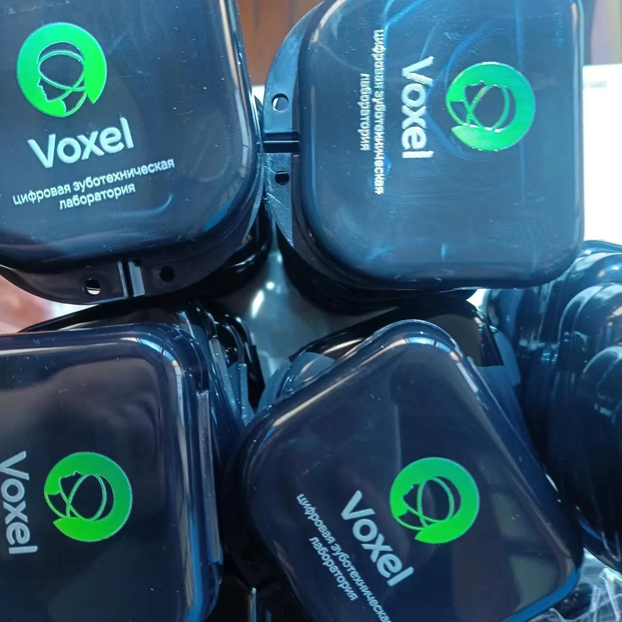 Custom logo plastic orthodontic retainer case box