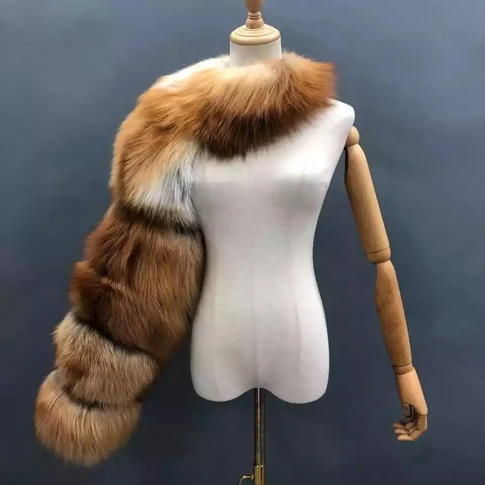 new winter design mommy custom color fur neck warmers scarf