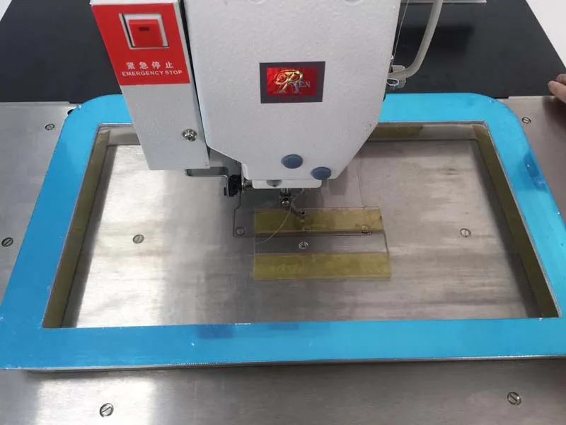 Template machine Computer flower prototype Computer car sewing luggage leather goods trademark Velcro sewing machine  RN-3020