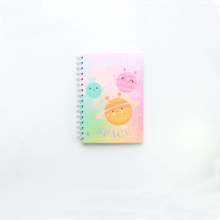 2025 New Kawaii Candy Student College Lines Paper A5 Custom Notebook Spiral For Stationery Supplies