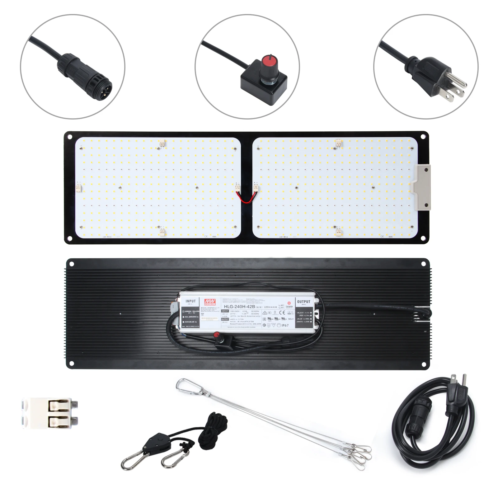 
plant production full spectrum lamp led panel grow light horticulture led lighting qb quantum light 