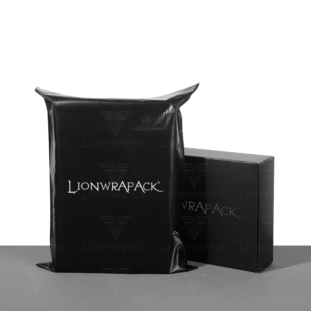 Экологичная упаковка одежды от Lionwrapack-коробки с логотипом на заказ сумками для быстрой доставки