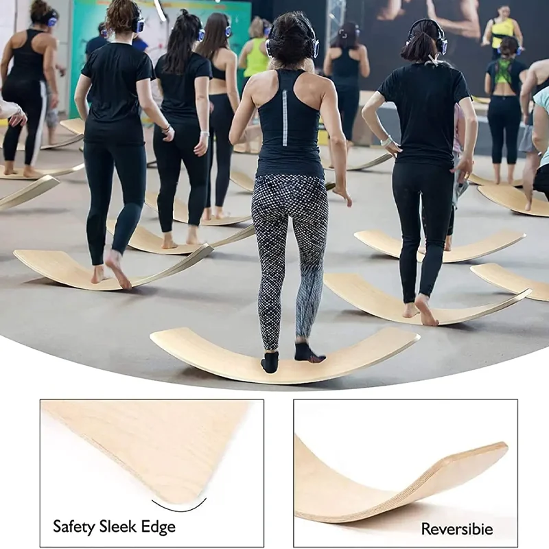 Деревянная доска для занятий фитнесом