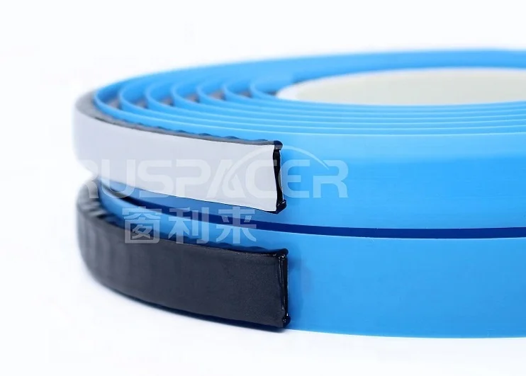 Duraseal Butyl Sealant Spacer Single Seal Spacer Aluminium Spacer Bars For Double Glazing