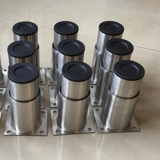 Hot Sale Ultra High Adjustable Metal Leg Mounting Plate for Table