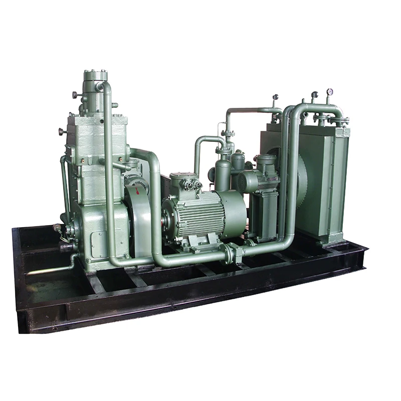 High Automation High Integration CNG Compressor Inlet 18Bar Discharge 28Bar Flow 1.5Nm3/min Natural Gas Piston Compressor
