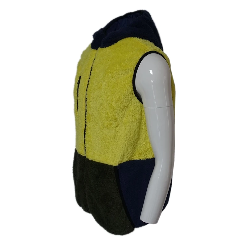 
Hot selling slimming winter sweat cotton fleece vest waistcoat for men 