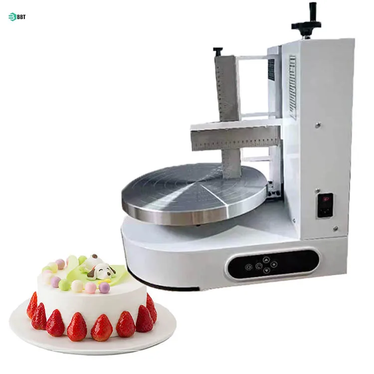Baking Equipment Small Cake Machine Superior Quality Electric Cake Creamer Icing Machine Cake Coating Smearing Machine